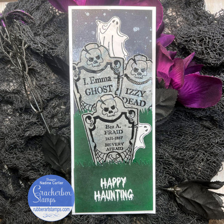 Graveyard And Ghost Card