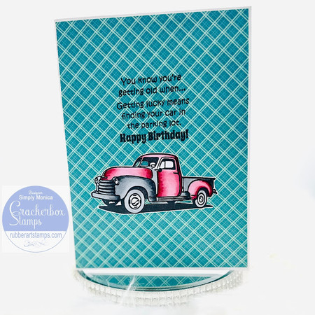 Masculine Truck Birthday Card