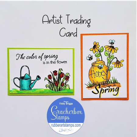 Spring And Summer Artist Trading Cards