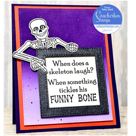 Funny Bones Skeleton Card