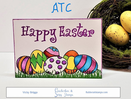 Easter Artist Trading Card