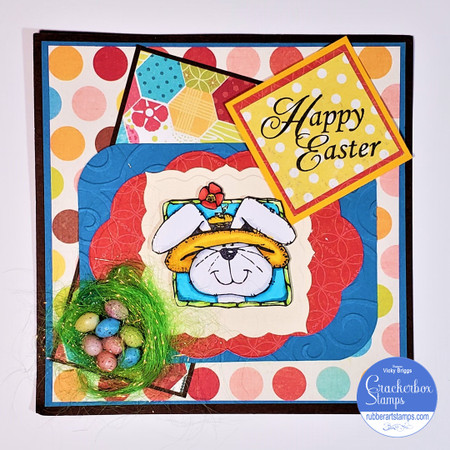 Bunny In A Hat Card