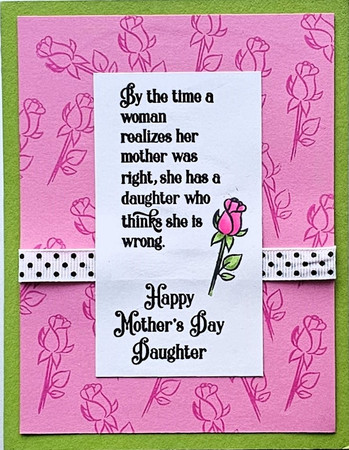 Daughter's Mother's Day