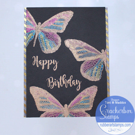 Elegant Birthday Card Butterfly
