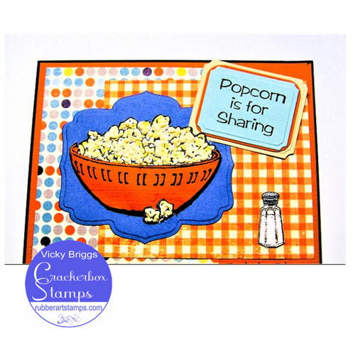 Sharing The Popcorn Card