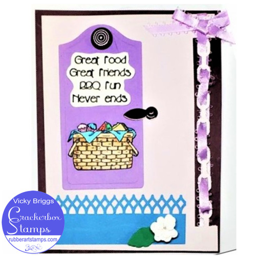 Summer Picnic BBQ Card