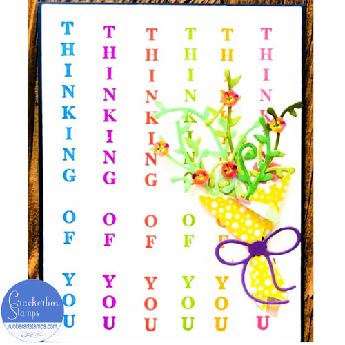 Vertical Thinking Of You Card