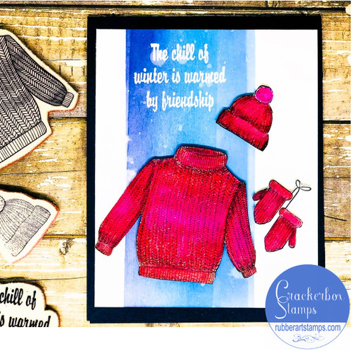Red Sweater Card
