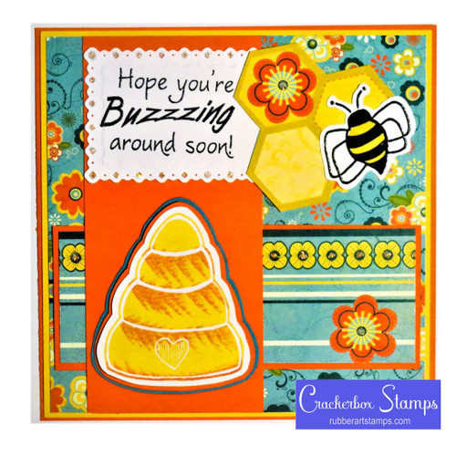 Get Well And Buzz Around Card
