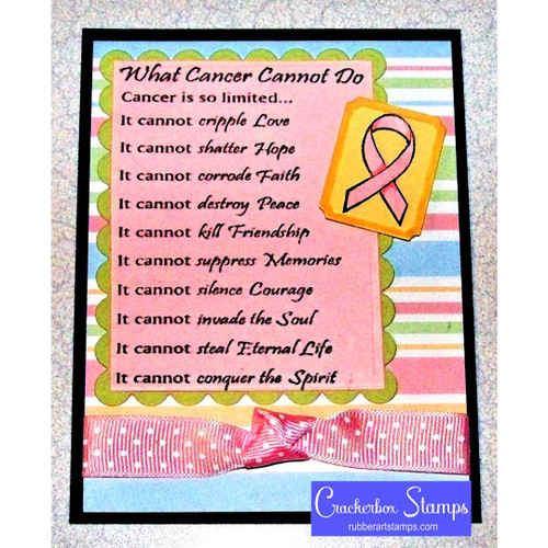 Cancer Can't Do Card