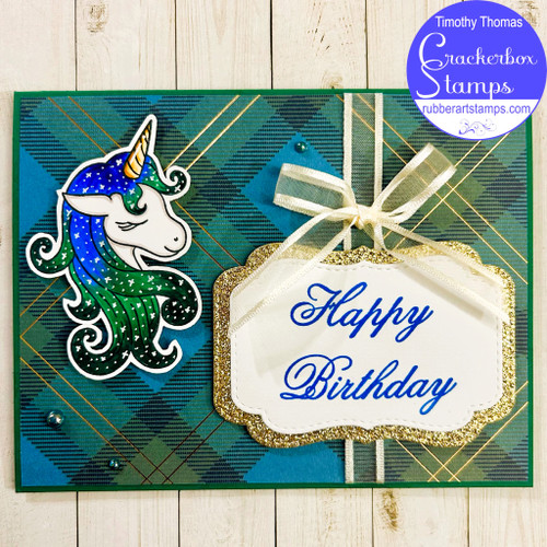 Unicorn Birthday Card
