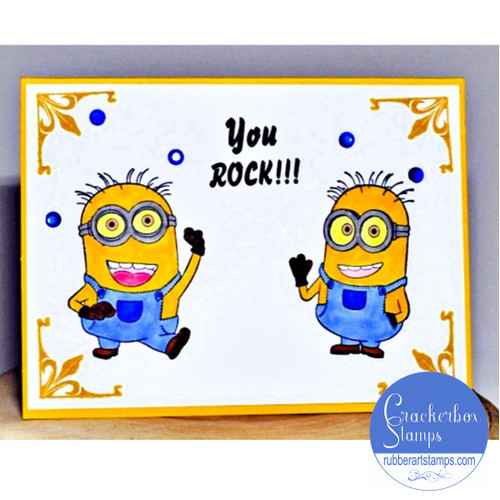 Minions Rock Card