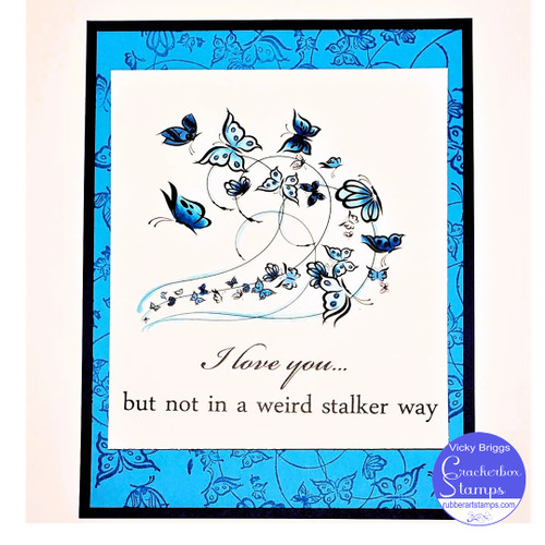 Love You With Butterflies Card