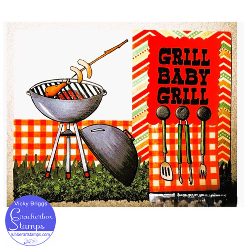 Grilling Out Card