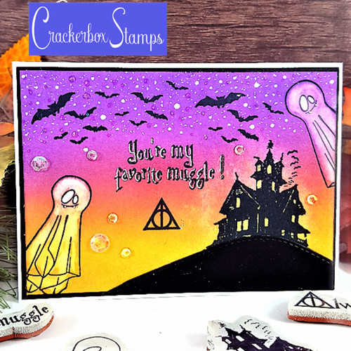 Harry Potter At Halloween Card