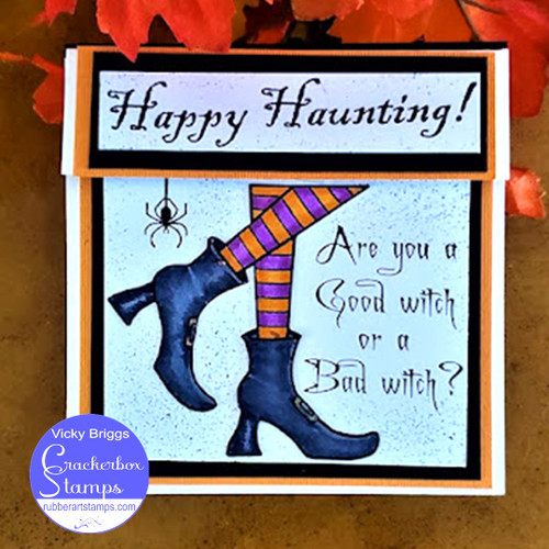 Good or Bad Witch Haunting Card