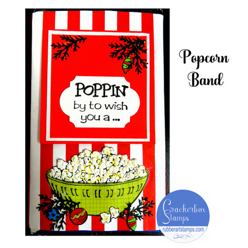 Popping By To Wish You Season Greetings Card