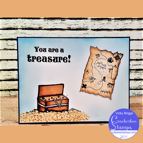 You're A Pirate's Treasure Card