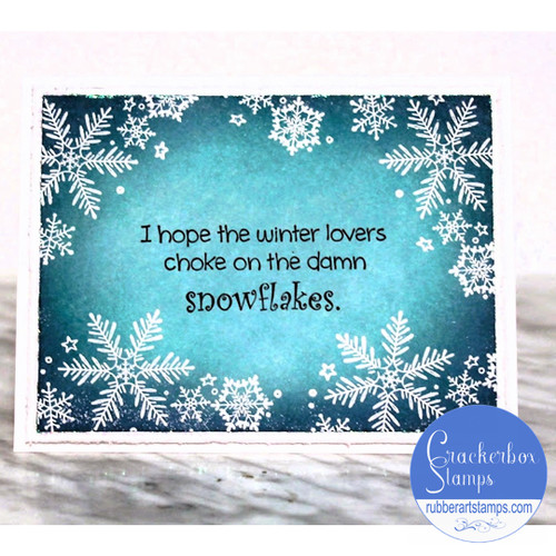 Funny Winter Saying Card