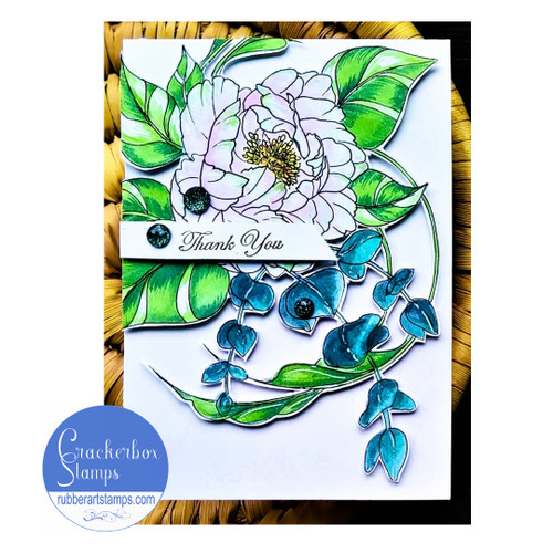 Violeta And Eucalyptus Thank You Card