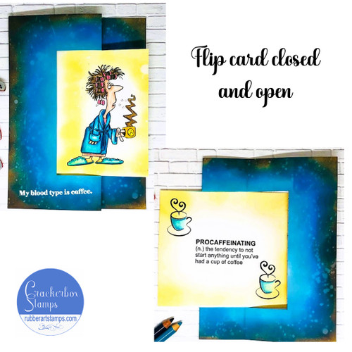 Procaffeinating Flip Card