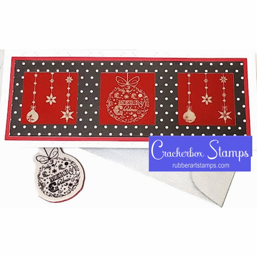 Hanging Ornaments Card