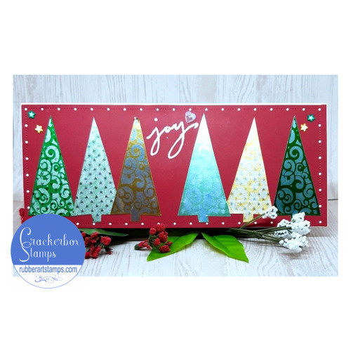 Joy Of Christmas Trees Card