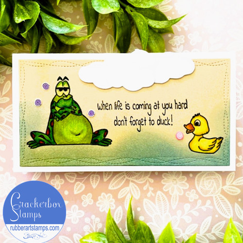 Don't Get Hit With Life Card