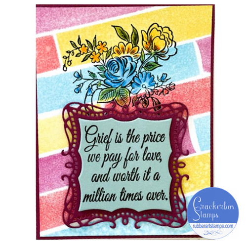 Patchwork Grief Card