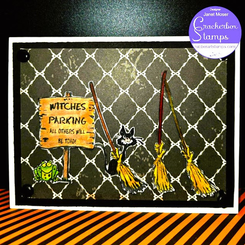 Witch's Parking Card