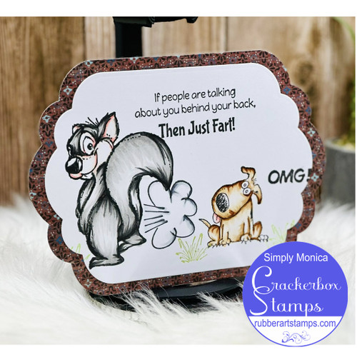 Some Skunk Advice Card