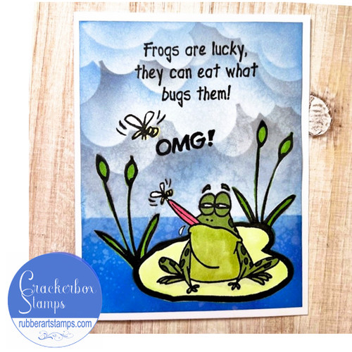 OMG! Frogs Can Card