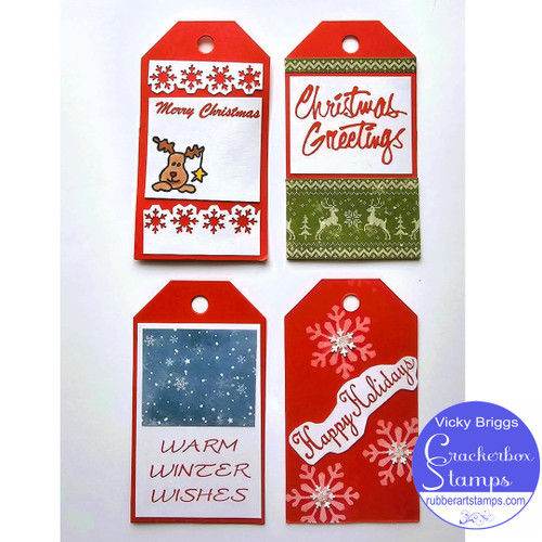 Christmas Handmade Tags 1