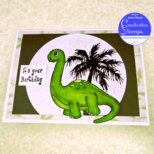 Kiddos Dinosaur Birthday Card