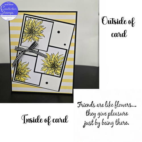 Beautiful Yellow Summer Flower Card