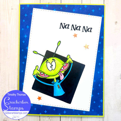 Silly Alien Card