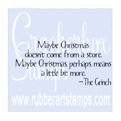 Grinch Saying Lg. Grinch Saying Lg.