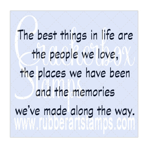 The Best Things In Life