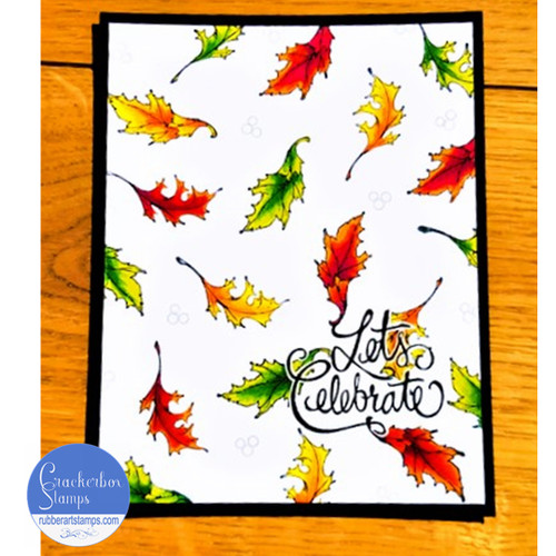 Autumn Blessing Leaves Set of 2