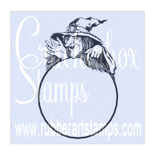 Witch with Crystal Ball