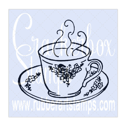 Coffee / Tea Cup with Flowers Coffee / Tea Cup with Flowers