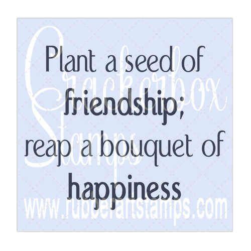 Plant A Seed Plant A Seed
