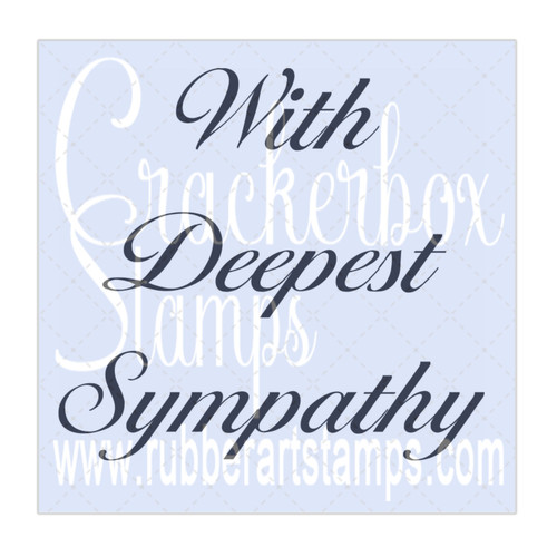 With Deepest Sympathy