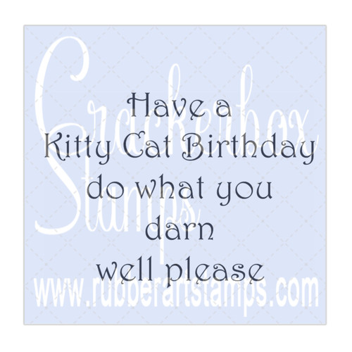 Kitty Cat Birthday