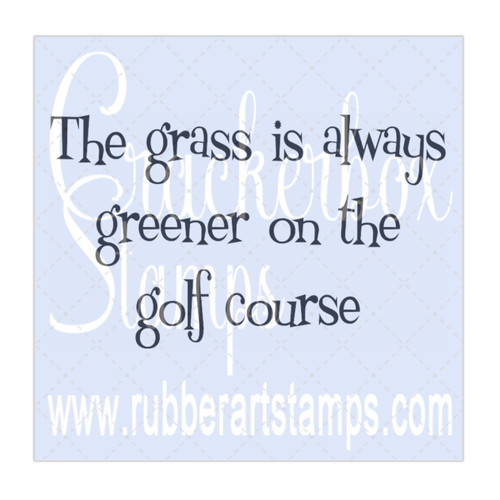 Golf Grass Is Greener Golf Grass Is Greener