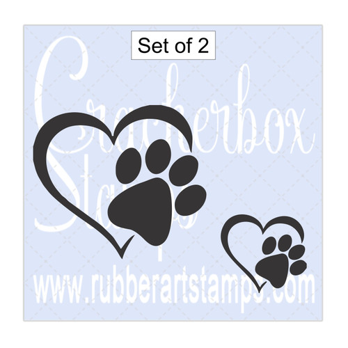 Pet Heart set of 2