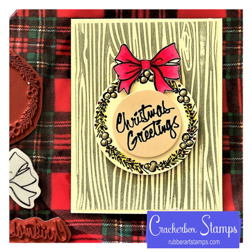 Christmas Wreath Greeting