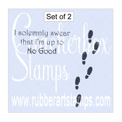 No Good and Feet Set of 2