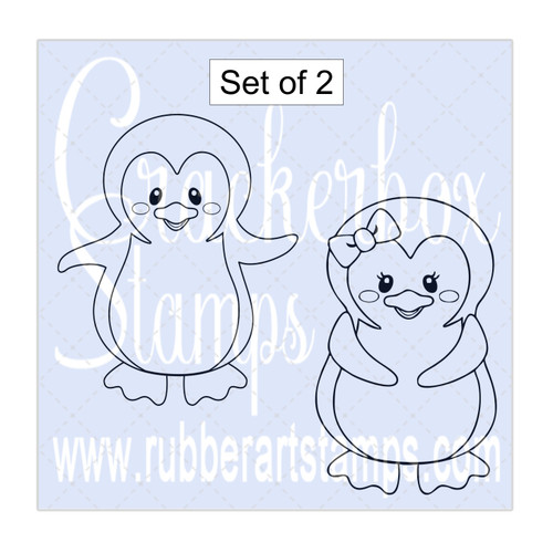 Penguin Boy and Girl Set of 2