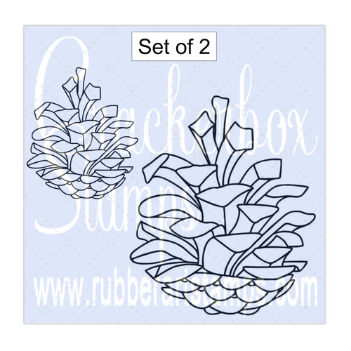 Pinecones Set of 2